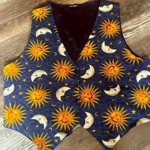 Vintage celestial tank vest